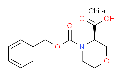 1187928-95-5 | 4-Cbz-3(R)-morpholinecarboxylic Acid