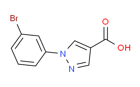 1156994-32-9 | 1-(3-溴苯基)-1H-吡唑-4-羧酸