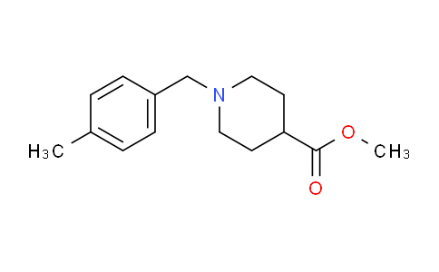 MCG51271 | 477856-45-4 | 1-(4-甲基苄基)-4-哌啶甲酸甲酯
