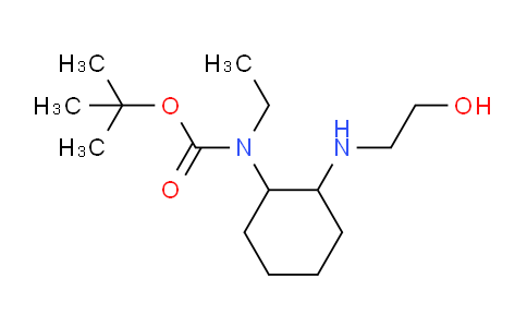 1353955-96-0 | Ethyl-[2-(2-hydroxy-ethylamino)-cyclohexyl]-carbamic acid tert-butyl ester