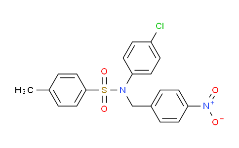 332156-65-7 | N-(4-氯苯基)-4-甲基-N-(4-硝基苄基)-苯磺酰胺
