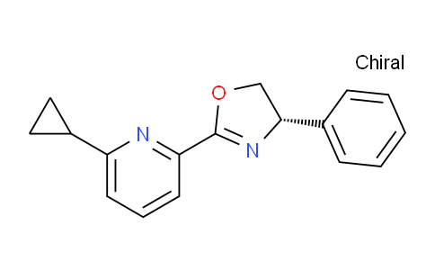 2828438-52-2 | (S)-2-(6-环丙基吡啶-2-基)-4-苯基-4,5-二氢恶唑