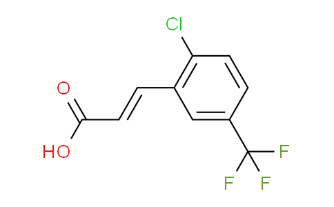 682805-12-5 | 2-Chloro-5-(trifluoromethyl)cinnamic acid