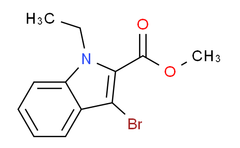 2639776-25-1 | methyl 3-bromo-1-ethyl-indole-2-carboxylate