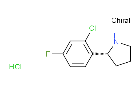 1381929-04-9 | (R)-2-(2-氯-4-氟苯基)吡咯烷盐酸盐