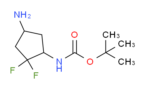 DYG74473 | 2168368-63-4 | tert-butyl N-(4-amino-2,2-difluorocyclopentyl)carbamate