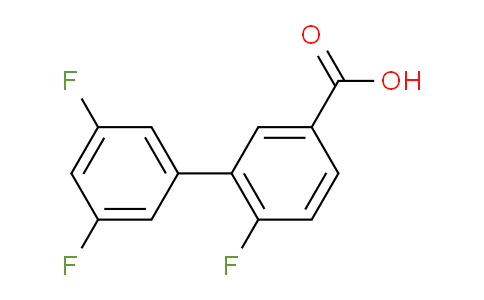 1225742-79-9 | 3-(3,5-difluorophenyl)-4-fluorobenzoic acid