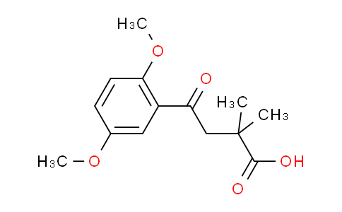 MCG95353 | 951884-86-9 | 4-(2,5-Dimethoxyphenyl)-2,2-dimethyl-4-oxobutyric acid