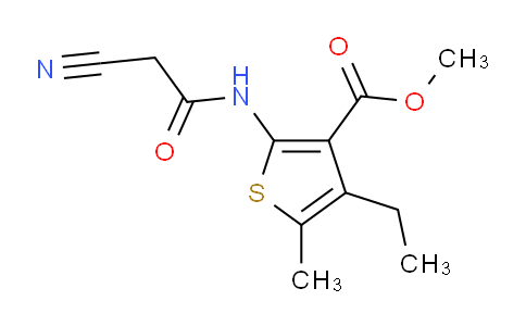 514219-83-1 | Methyl 2-(cyanoacetyl)amino-4-ethyl-5-methylthiophene-3-carboxylate