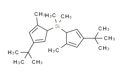 126116-86-7 | Dimethylbis(2-methyl-4-tert-butylcyclopentadienyl)silane