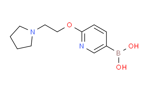 2408430-38-4 | 2-(2-Pyrrolidin-1-YL-ethoxy)-pyridine-5-boronic acid
