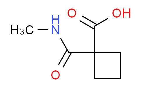 CAS No. 1248231-74-4, 1-(甲基氨基甲酰基)环丁烷-1-羧酸