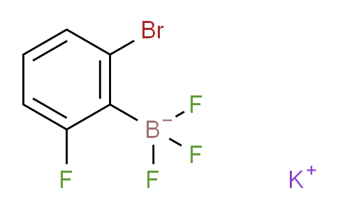 2361026-25-5 | Potassium (2-bromo-6-fluorophenyl)trifluoroboranuide