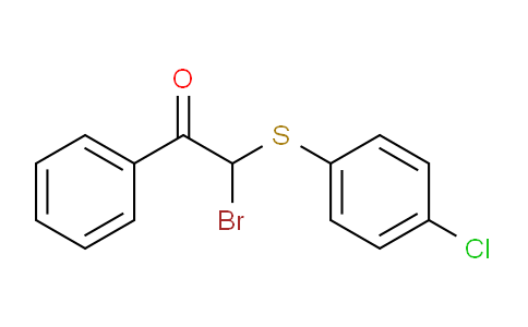 54720-50-2 | 2-溴-2-[(4-氯苯基)硫烷基]-1-苯基乙烷-1-酮
