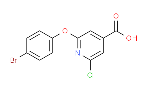 773099-34-6 | 2-(4-溴苯氧基)-6-氯吡啶-4-羧酸
