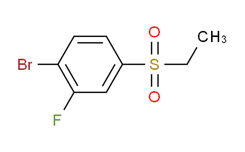 MCH59339 | 779329-61-2 | BENZENE, 1-BROMO-4-(ETHYLSULFONYL)-2-FLUORO-