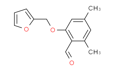 1708436-58-1 | 2-(Furan-2-ylmethoxy)-4,6-dimethyl-benzaldehyde