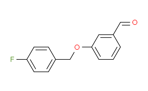 168084-96-6 | 3-[(4-fluorophenyl)methoxy]benzaldehyde