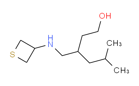 MCH64945 | 1882271-16-0 | 5-methyl-3-{[(thietan-3-yl)amino]methyl}hexan-1-ol