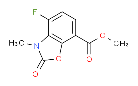 2387598-17-4 | methyl 4-fluoro-3-methyl-2-oxo-1,3-benzoxazole-7-carboxylate
