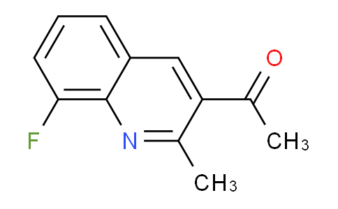 MCH69874 | 1259519-87-3 | Ethanone, 1-(8-fluoro-2-methyl-3-quinolinyl)-