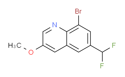 MCH74298 | 2173070-94-3 | 8-bromo-6-(difluoromethyl)-3-methoxy-quinoline