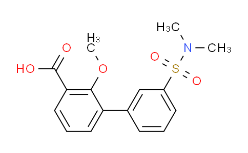 1261913-64-7 | 3-[3-(Dimethylsulfamoyl)phenyl]-2-methoxybenzoic acid