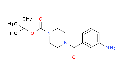 883554-97-0 | 4-(3-Aminobenzoyl)piperazine-1-carboxylic Acid t-Butyl Ester