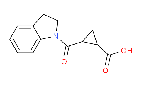 DYM01780 | 866008-27-7 | 2-(2,3-dihydro-1H-indole-1-carbonyl)cyclopropane-1-carboxylic acid