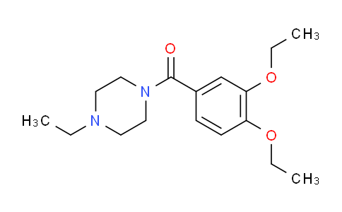 MCM05264 | 521299-15-0 | 1-(3,4-diethoxybenzoyl)-4-ethylpiperazine