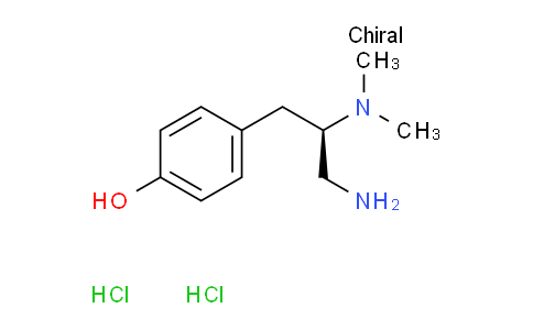 2007920-73-0 | (R)-4-(3-Amino-2-(dimethylamino)propyl)phenol 2hcl