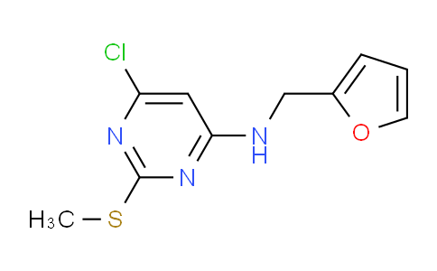 478258-65-0 | 6-chloro-N-[(furan-2-yl)methyl]-2-(methylsulfanyl)pyrimidin-4-amine