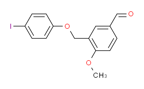 MCM11939 | 438221-75-1 | 3-(4-Iodophenoxy)methyl-4-methoxybenzaldehyde