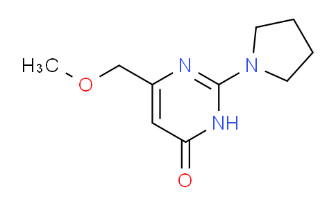 MCM18629 | 1241669-65-7 | 6-(methoxymethyl)-2-(pyrrolidin-1-yl)-3,4-dihydropyrimidin-4-one