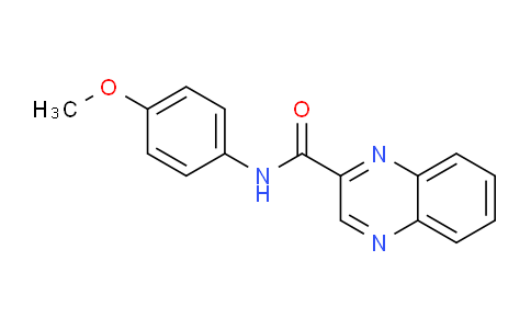 CAS No. 901599-43-7, N-(4-Methoxyphenyl)quinoxaline-2-carboxamide