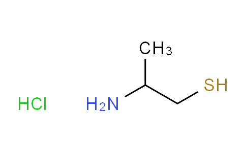 CAS No. 4145-98-6, 2-aminopropane-1-thiol hydrochloride
