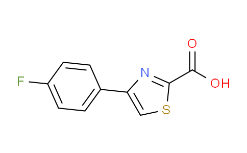 886366-96-7 | 4-(4-Fluorophenyl)thiazole-2-carboxylic Acid
