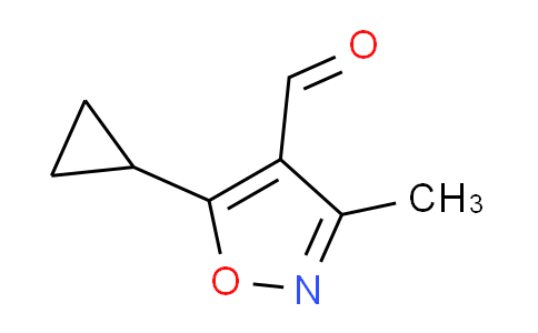 MCM33885 | 878204-46-7 | 4-Isoxazolecarboxaldehyde, 5-cyclopropyl-3-methyl-