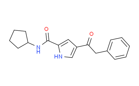 MCM45650 | 477870-49-8 | N-cyclopentyl-4-(2-phenylacetyl)-1H-pyrrole-2-carboxamide