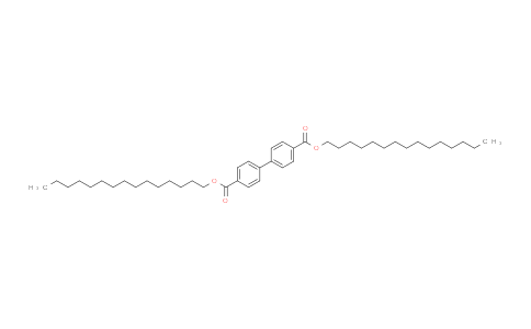 CAS No. 80911-53-1, [1,1'-BIPHENYL]-4,4'-DICARBOXYLIC ACID, DIPENTADECYL ESTER