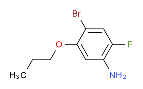 84478-69-3 | BENZENAMINE, 4-BROMO-2-FLUORO-5-PROPOXY-