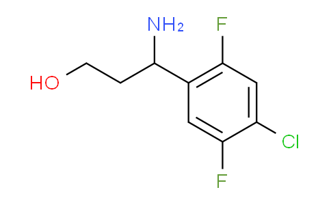 MCM49750 | 1270416-69-7 | 3-amino-3-(4-chloro-2,5-difluorophenyl)propan-1-ol