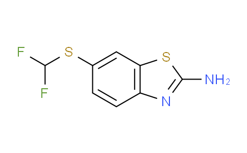 325731-49-5 | 6-(二氟甲基)硫烷基-1,3-苯并噻唑-2-胺
