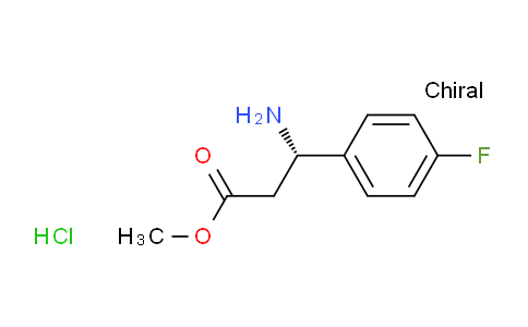 1246174-74-2 | methyl (3S)-3-amino-3-(4-fluorophenyl)propanoate hydrochloride
