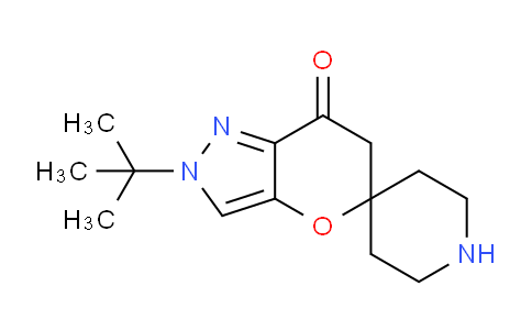 MCM59960 | 1198001-03-4 | 2'-(tert-Butyl)-2'h-spiro[piperidine-4,5'-pyrano[3,2-c]pyrazol]-7'(6'h)-one