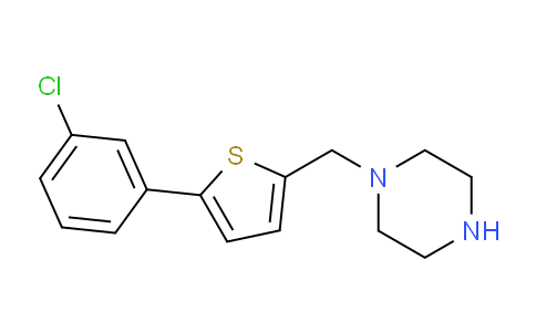 MCM60034 | 1049872-82-3 | 1-{5-(3-Chlorophenyl)thiophen-2-ylmethyl}piperazine