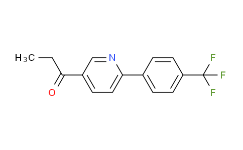 1361968-52-6 | 1-(6-(4-(Trifluoromethyl)phenyl)pyridin-3-yl)propan-1-one