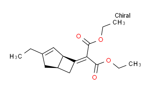 1644251-28-4 | 1,3-diethyl 2-[(1R,5S)-3-ethylbicyclo[3.2.0]hept-3-en-6-ylidene]propanedioate