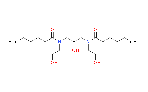425394-21-4 | Hexanamide, N,N'-(2-hydroxy-1,3-propanediyl)bis[N-(2-hydroxyethyl)-
