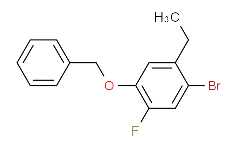 1825308-38-0 | 1-benzyloxy-4-bromo-5-ethyl-2-fluoro-benzene